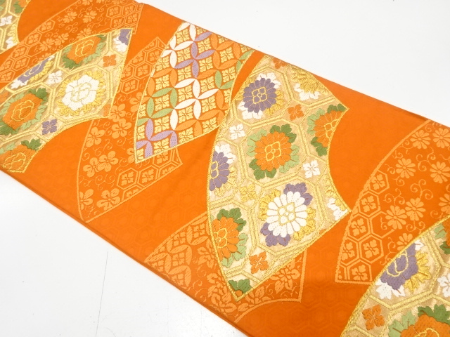 JAPANESE FUKURO OBI / WOVEN JIGAMI PATTERN
